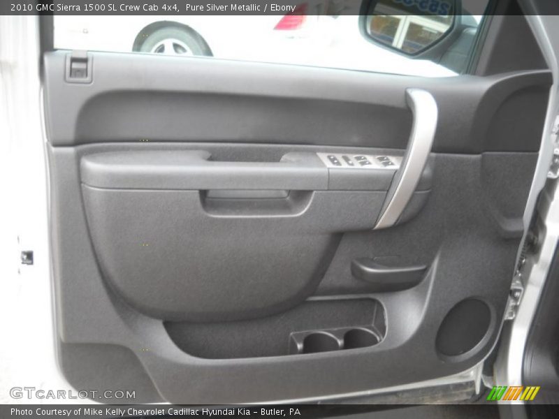 Door Panel of 2010 Sierra 1500 SL Crew Cab 4x4
