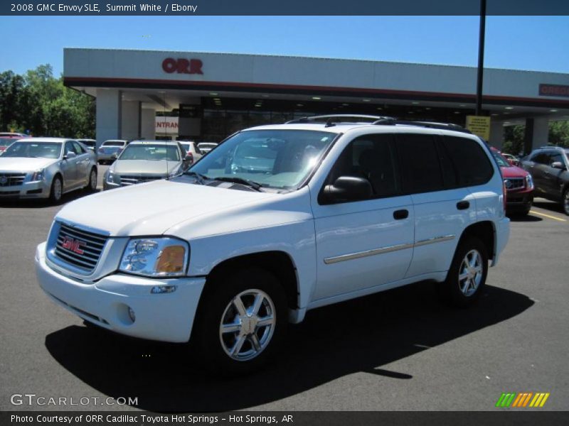 Summit White / Ebony 2008 GMC Envoy SLE