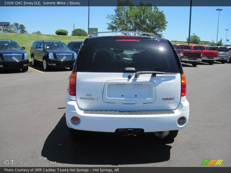 Summit White / Ebony 2008 GMC Envoy SLE