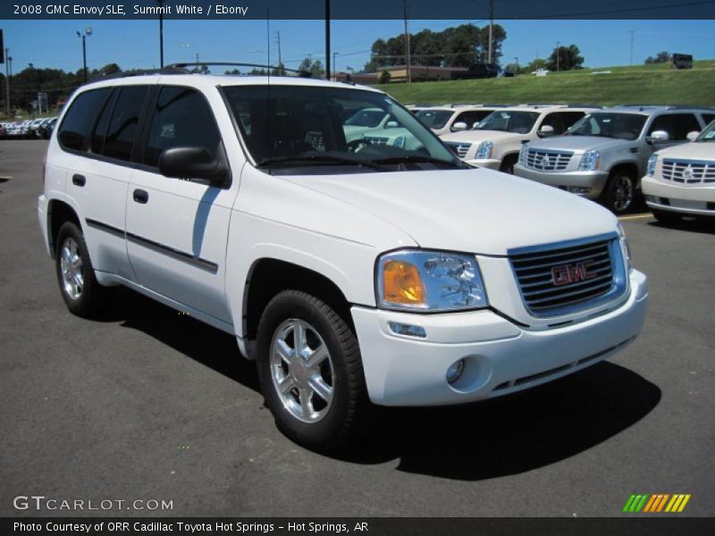 Summit White / Ebony 2008 GMC Envoy SLE