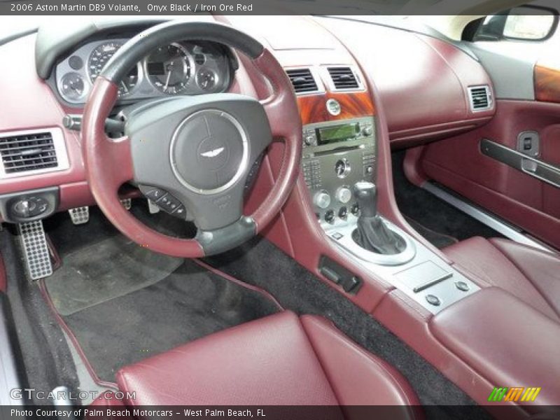 Iron Ore Red Interior - 2006 DB9 Volante 