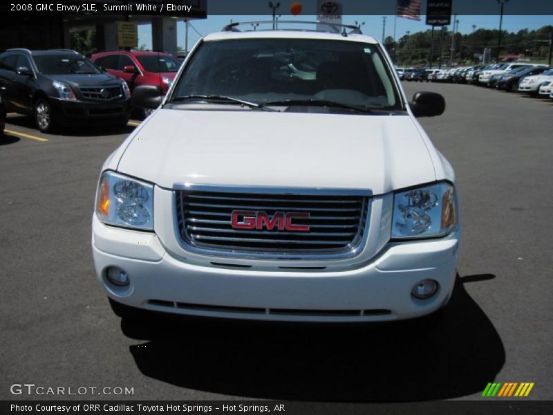 Summit White / Ebony 2008 GMC Envoy SLE