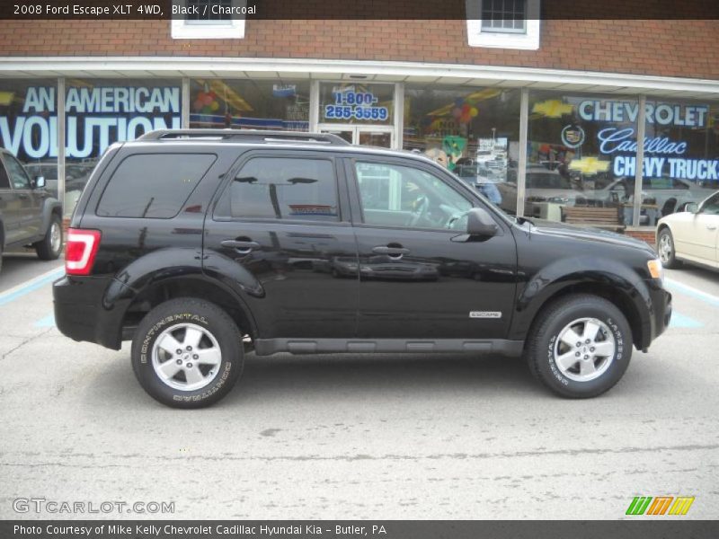 Black / Charcoal 2008 Ford Escape XLT 4WD