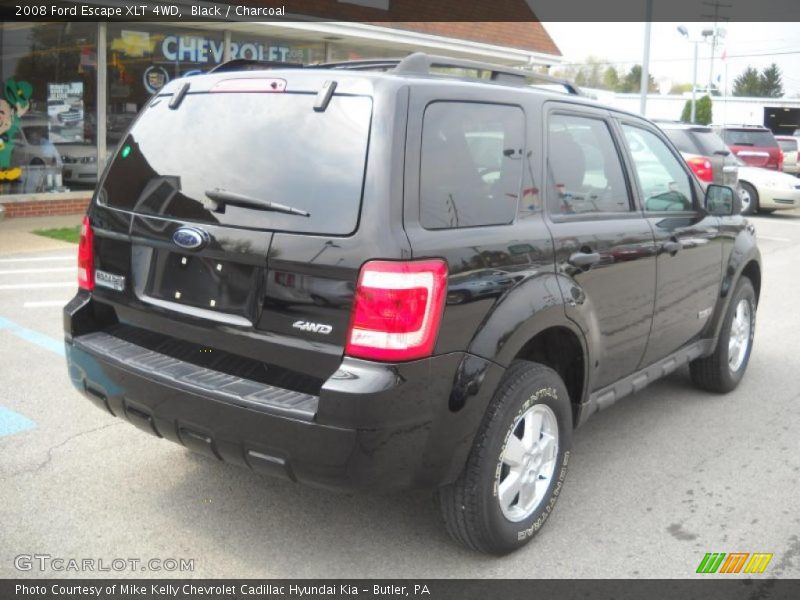 Black / Charcoal 2008 Ford Escape XLT 4WD