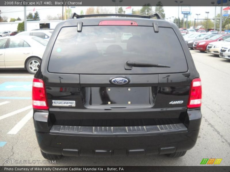 Black / Charcoal 2008 Ford Escape XLT 4WD