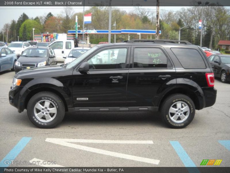 Black / Charcoal 2008 Ford Escape XLT 4WD