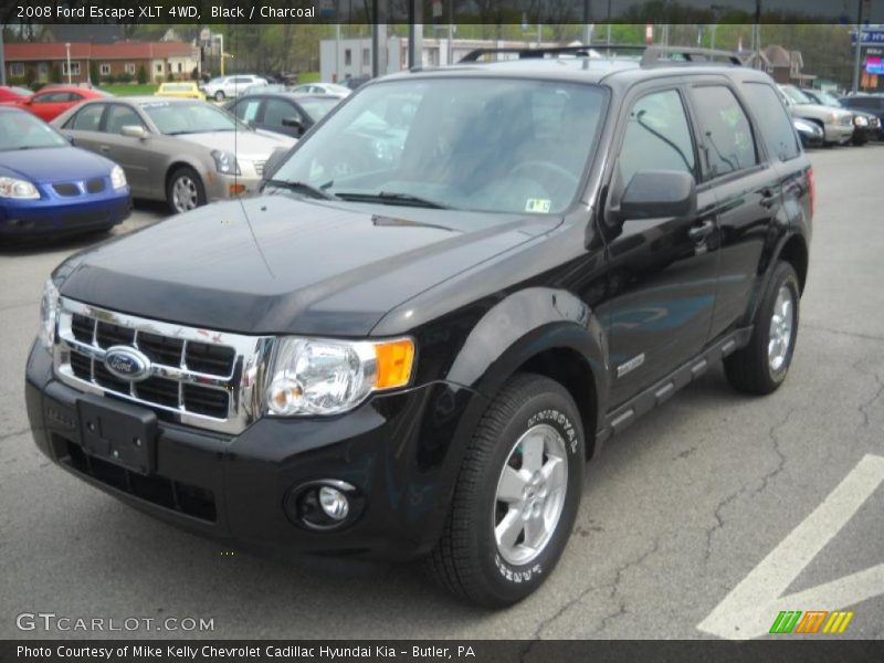 Black / Charcoal 2008 Ford Escape XLT 4WD