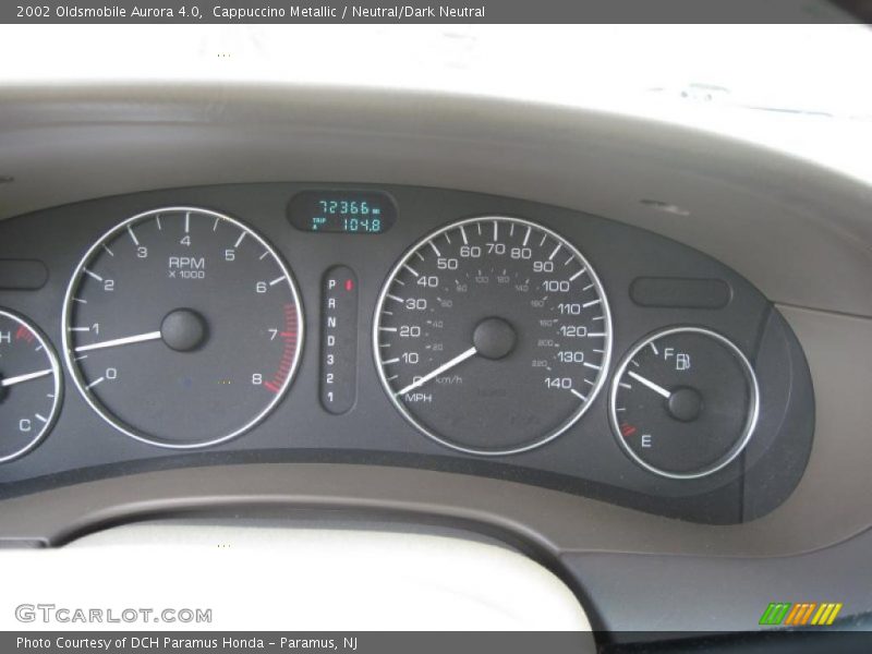 Cappuccino Metallic / Neutral/Dark Neutral 2002 Oldsmobile Aurora 4.0