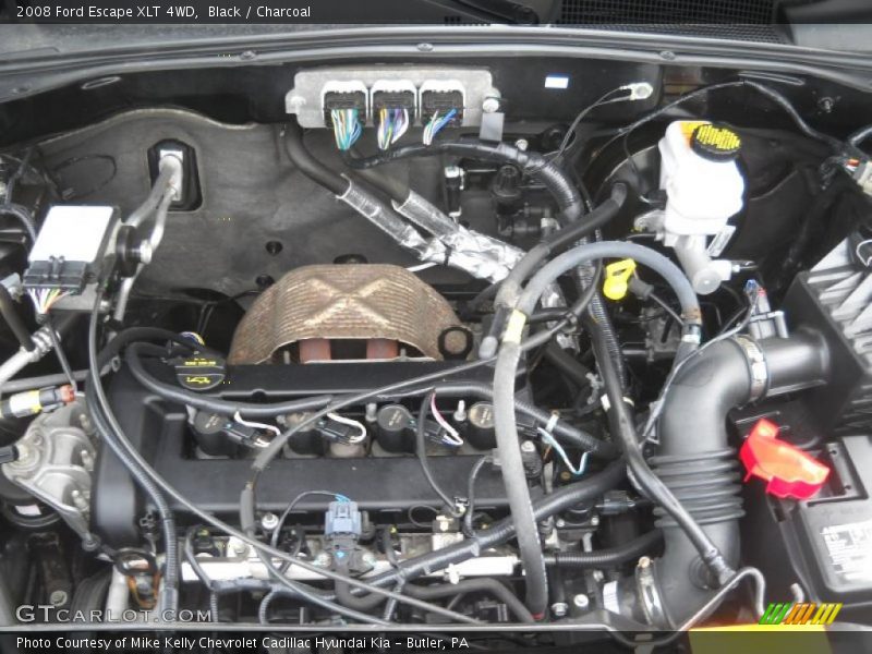 Black / Charcoal 2008 Ford Escape XLT 4WD