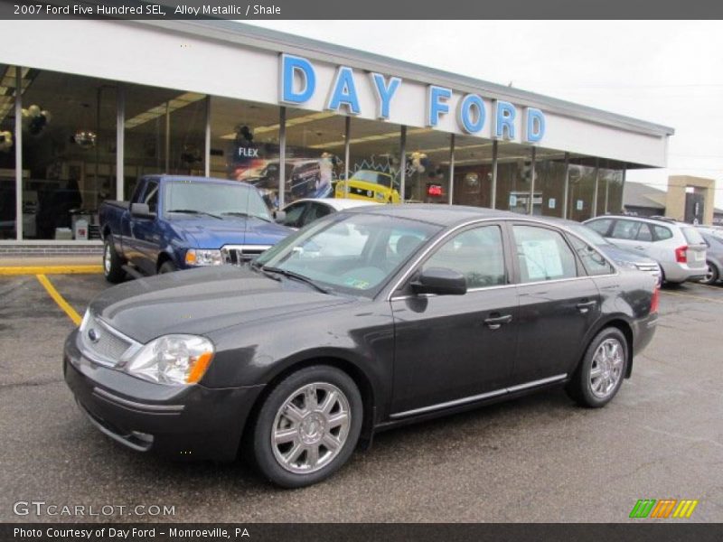 Alloy Metallic / Shale 2007 Ford Five Hundred SEL