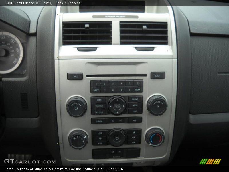 Black / Charcoal 2008 Ford Escape XLT 4WD