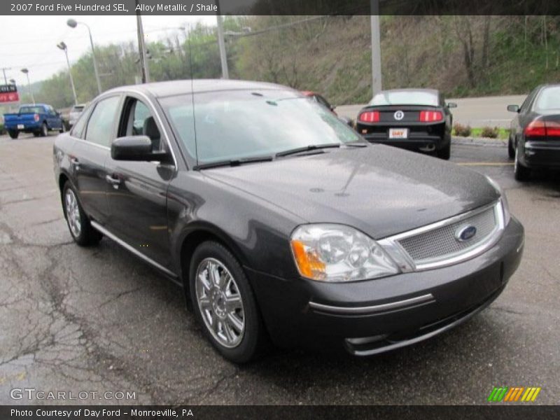 Alloy Metallic / Shale 2007 Ford Five Hundred SEL