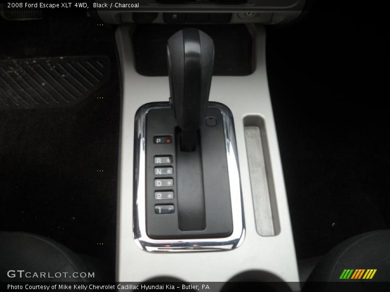 Black / Charcoal 2008 Ford Escape XLT 4WD