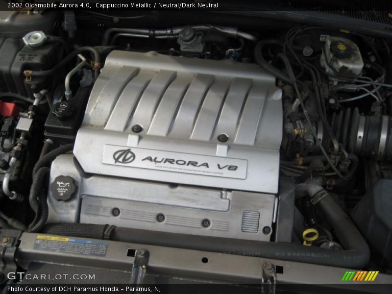  2002 Aurora 4.0 Engine - 4.0 Liter DOHC 32-Valve V8