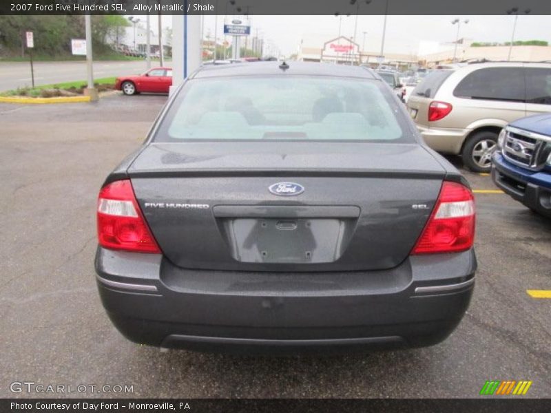 Alloy Metallic / Shale 2007 Ford Five Hundred SEL