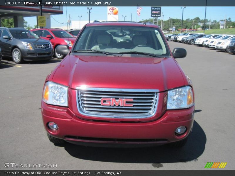 Dark Crimson Red Metallic / Light Gray 2008 GMC Envoy SLT