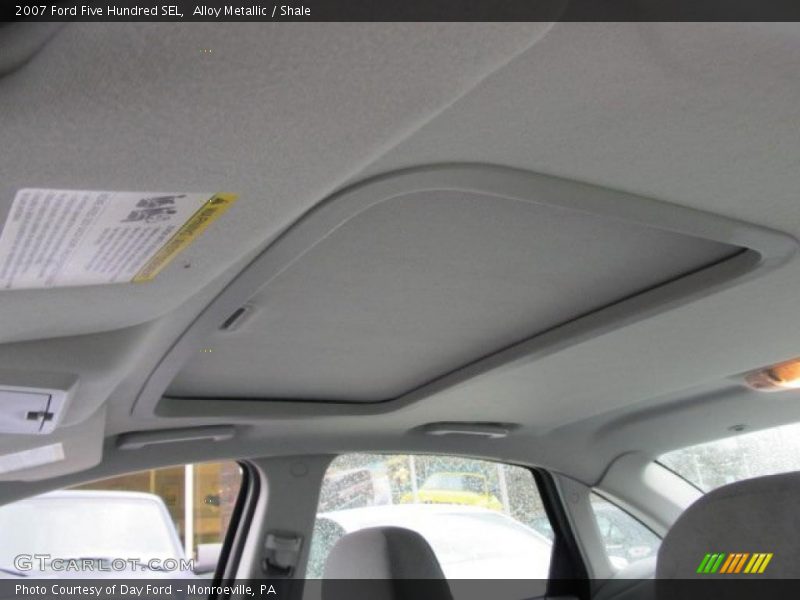 Alloy Metallic / Shale 2007 Ford Five Hundred SEL