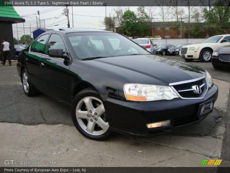 Nighthawk Black Pearl / Ebony 2003 Acura TL 3.2 Type S