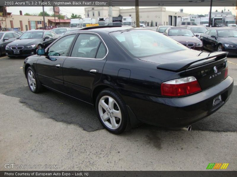 Nighthawk Black Pearl / Ebony 2003 Acura TL 3.2 Type S