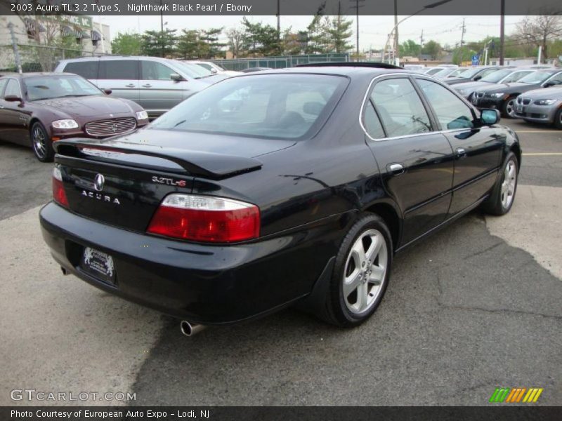 Nighthawk Black Pearl / Ebony 2003 Acura TL 3.2 Type S