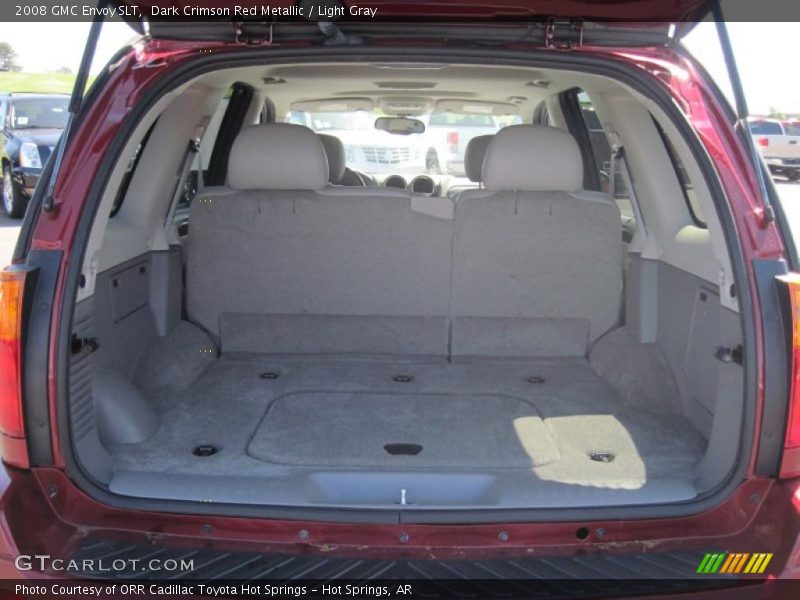 Dark Crimson Red Metallic / Light Gray 2008 GMC Envoy SLT