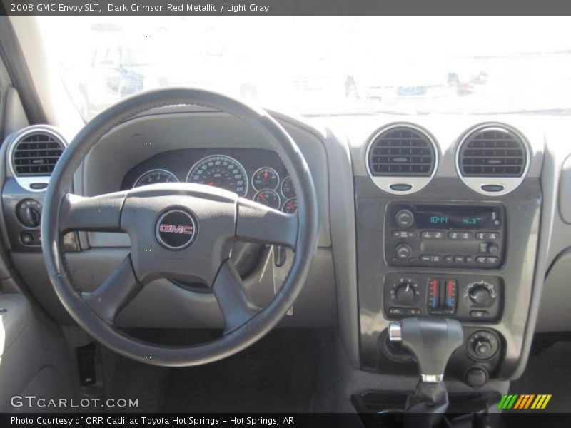 Dark Crimson Red Metallic / Light Gray 2008 GMC Envoy SLT