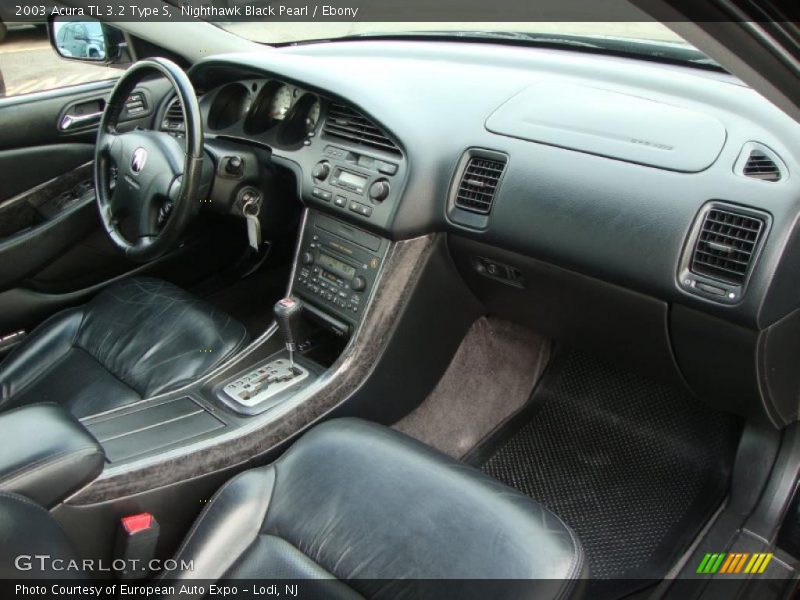 Nighthawk Black Pearl / Ebony 2003 Acura TL 3.2 Type S