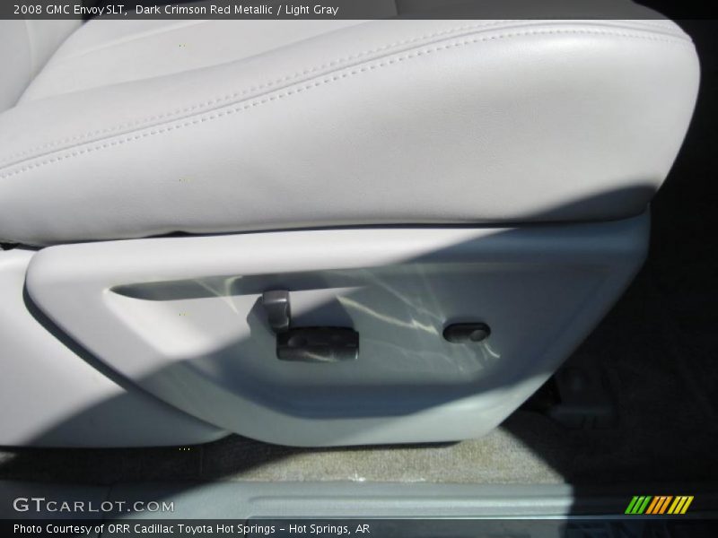 Dark Crimson Red Metallic / Light Gray 2008 GMC Envoy SLT