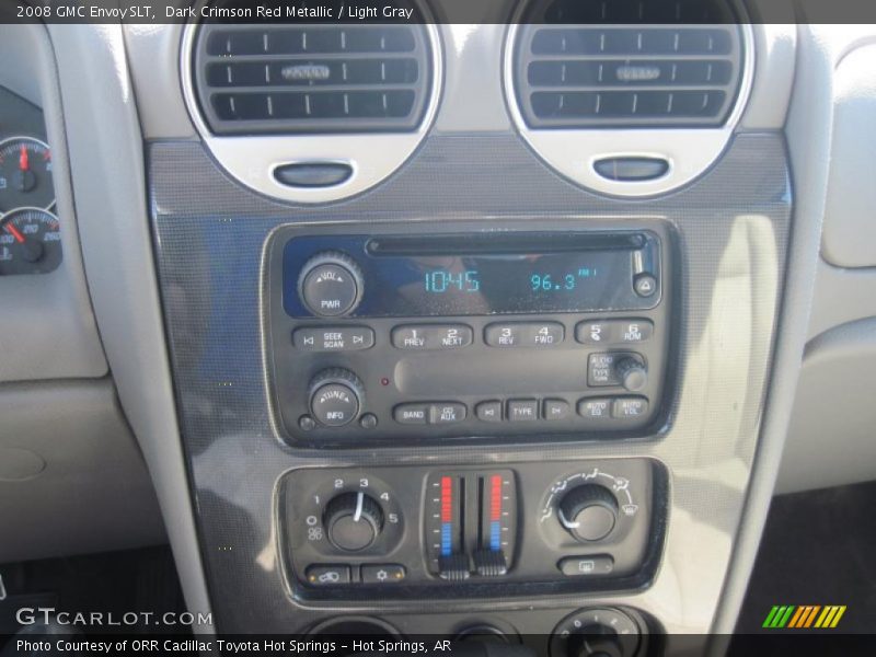 Dark Crimson Red Metallic / Light Gray 2008 GMC Envoy SLT