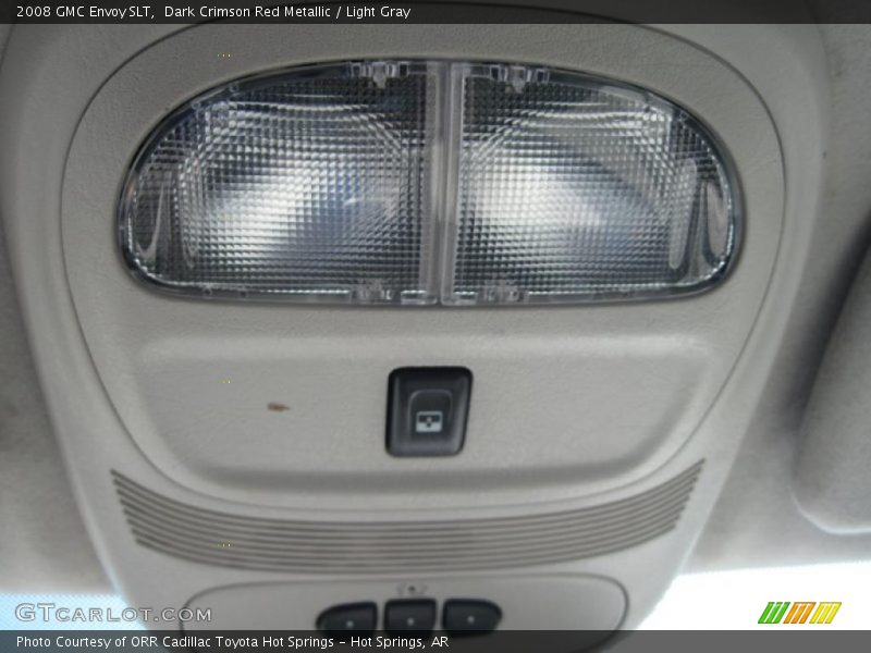 Dark Crimson Red Metallic / Light Gray 2008 GMC Envoy SLT