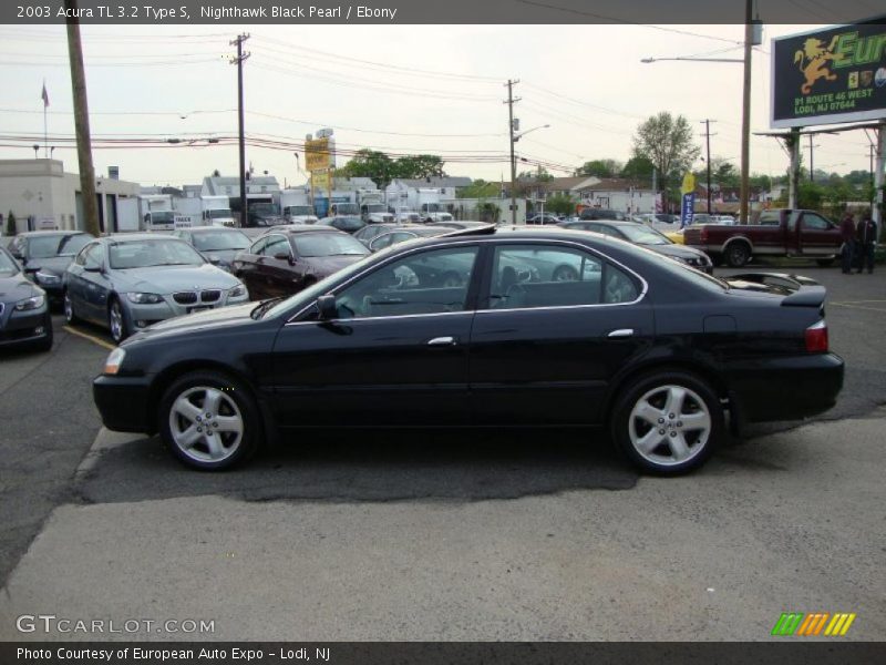 Nighthawk Black Pearl / Ebony 2003 Acura TL 3.2 Type S