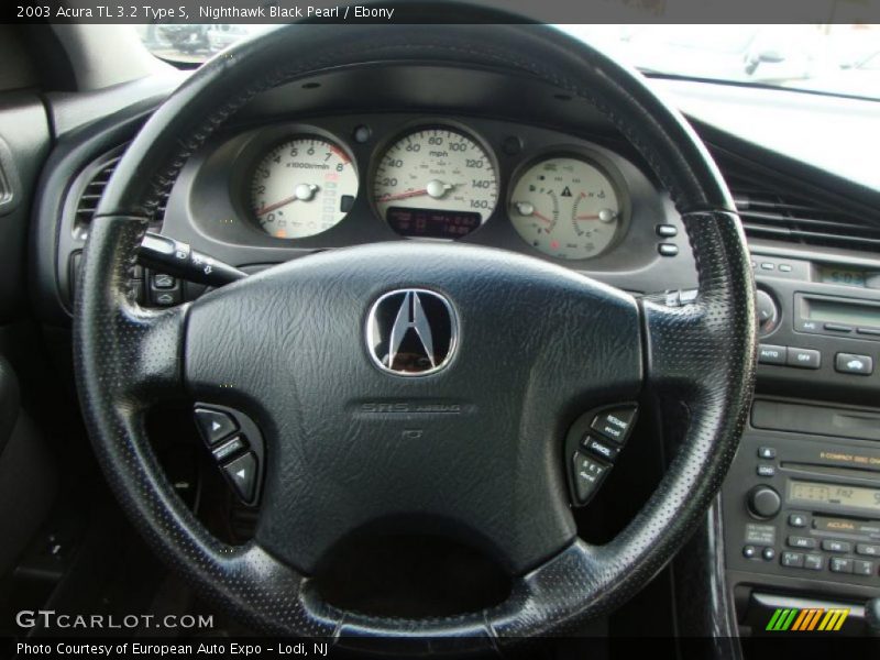 Nighthawk Black Pearl / Ebony 2003 Acura TL 3.2 Type S