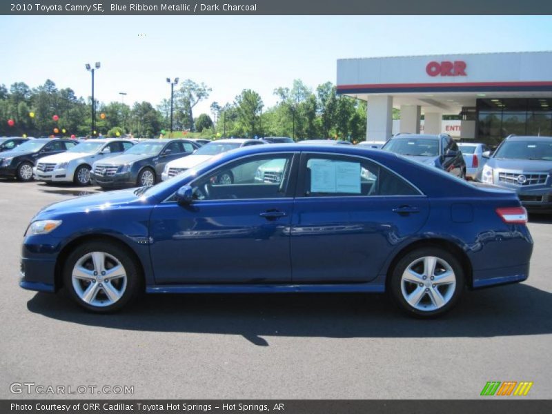Blue Ribbon Metallic / Dark Charcoal 2010 Toyota Camry SE