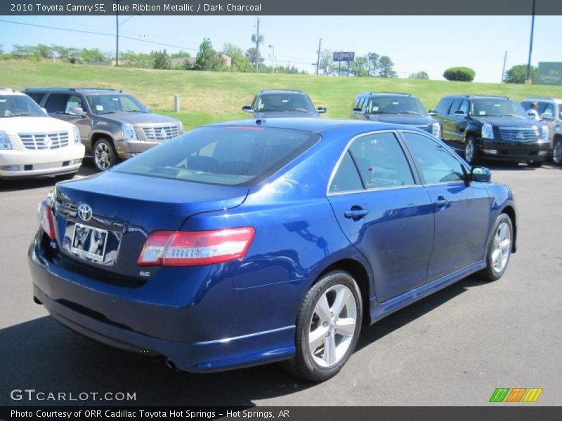Blue Ribbon Metallic / Dark Charcoal 2010 Toyota Camry SE