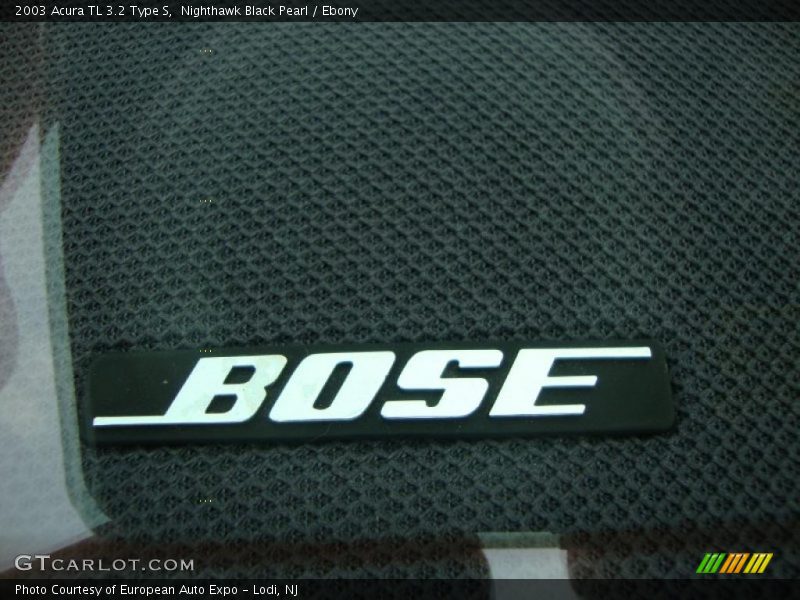 Nighthawk Black Pearl / Ebony 2003 Acura TL 3.2 Type S