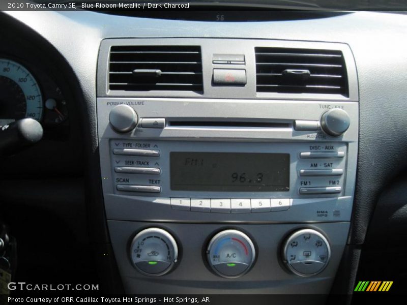 Blue Ribbon Metallic / Dark Charcoal 2010 Toyota Camry SE