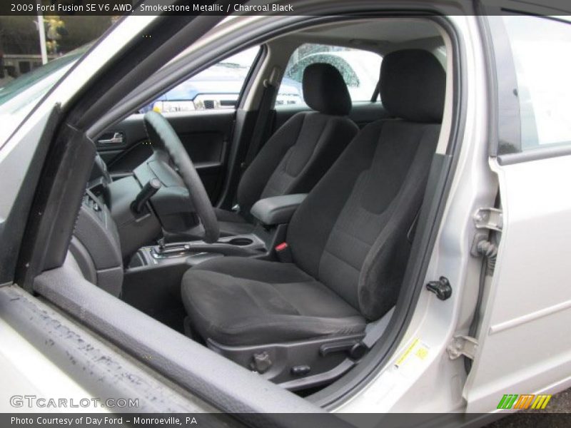 Smokestone Metallic / Charcoal Black 2009 Ford Fusion SE V6 AWD