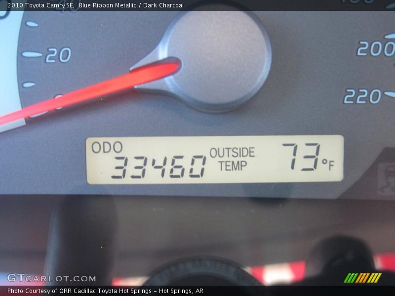 Blue Ribbon Metallic / Dark Charcoal 2010 Toyota Camry SE