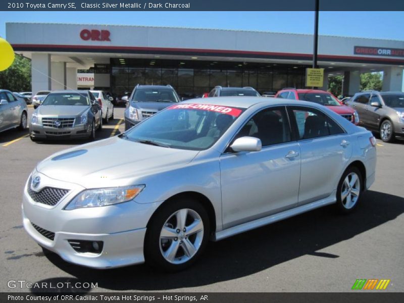 Classic Silver Metallic / Dark Charcoal 2010 Toyota Camry SE