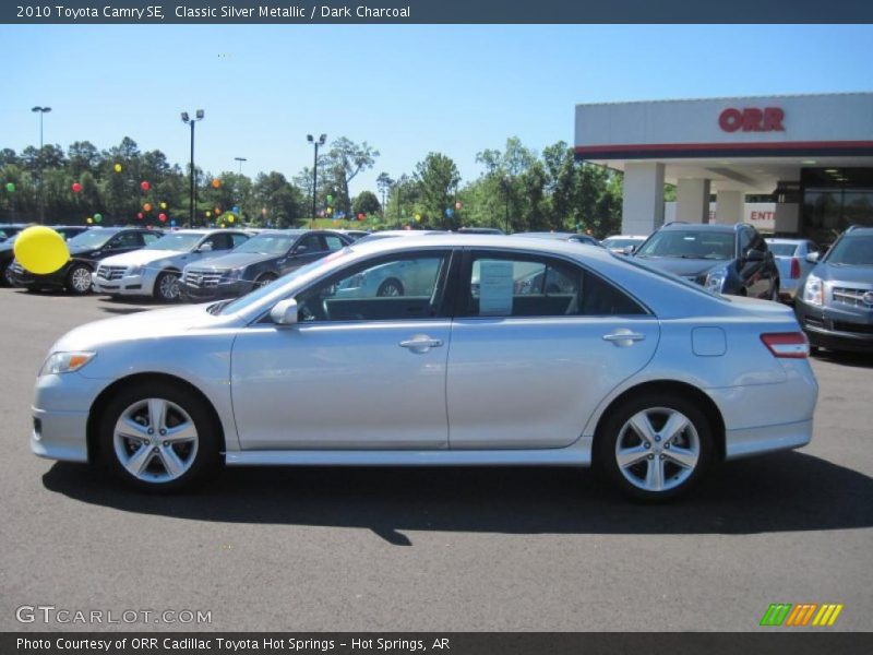 Classic Silver Metallic / Dark Charcoal 2010 Toyota Camry SE