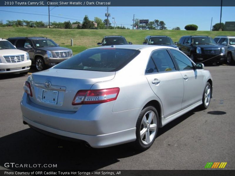 Classic Silver Metallic / Dark Charcoal 2010 Toyota Camry SE