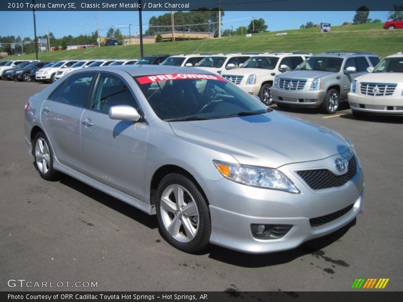Classic Silver Metallic / Dark Charcoal 2010 Toyota Camry SE