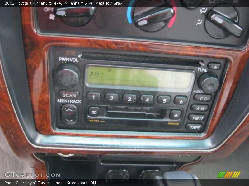 Millennium Silver Metallic / Gray 2002 Toyota 4Runner SR5 4x4