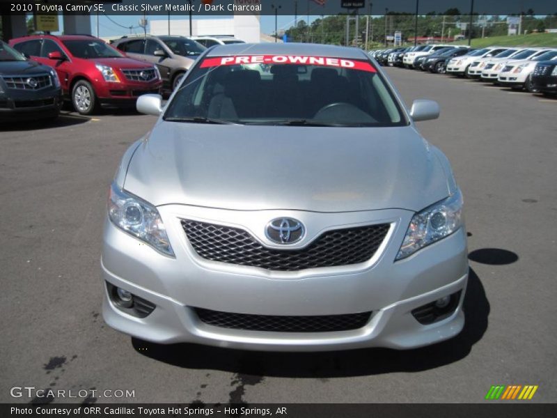 Classic Silver Metallic / Dark Charcoal 2010 Toyota Camry SE