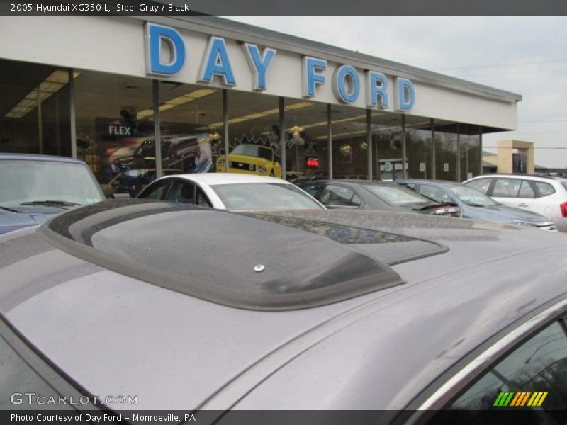 Steel Gray / Black 2005 Hyundai XG350 L