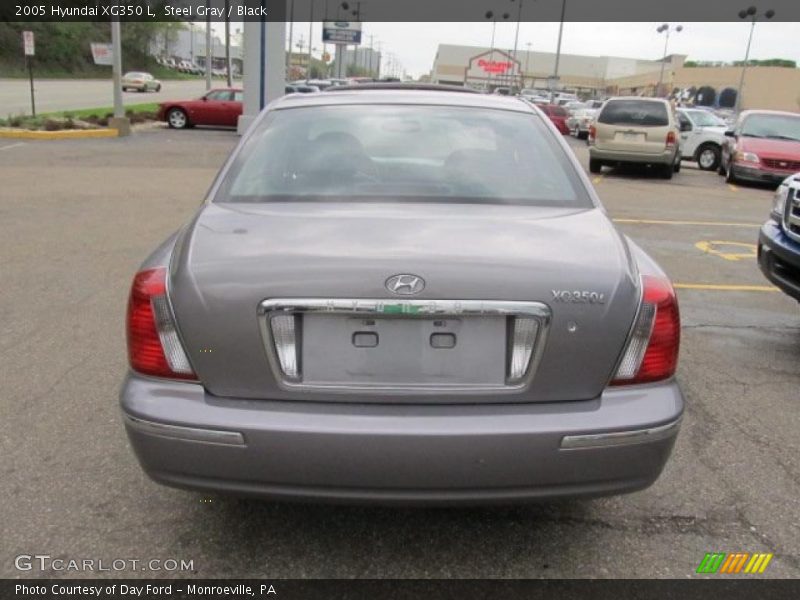 Steel Gray / Black 2005 Hyundai XG350 L