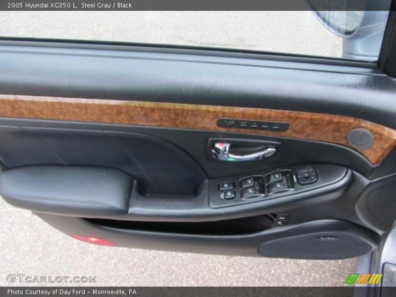 Steel Gray / Black 2005 Hyundai XG350 L
