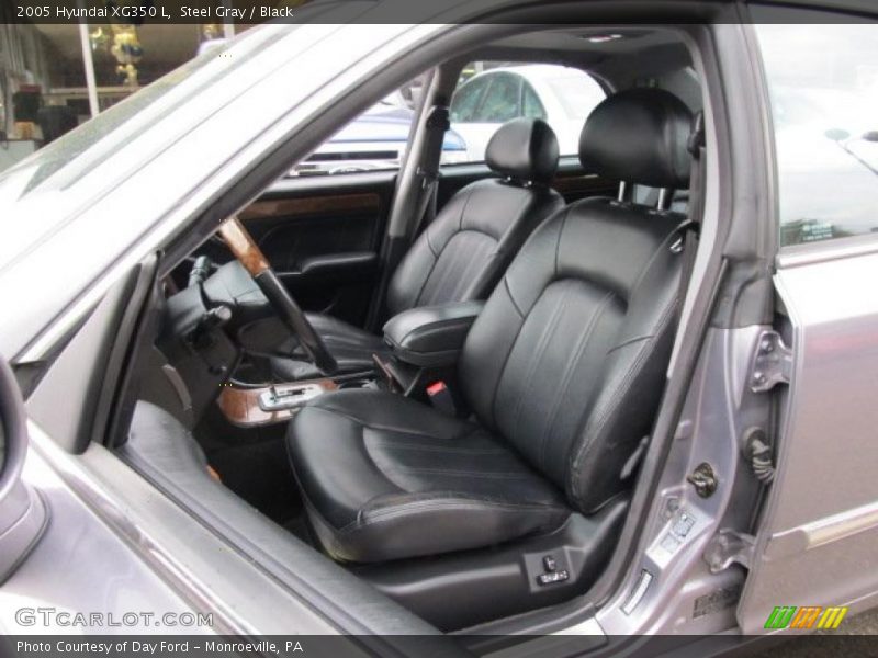 Steel Gray / Black 2005 Hyundai XG350 L