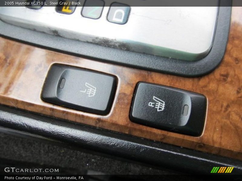 Steel Gray / Black 2005 Hyundai XG350 L