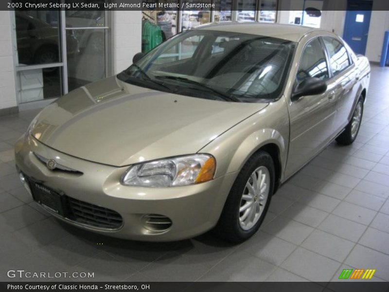 Light Almond Pearl Metallic / Sandstone 2003 Chrysler Sebring LX Sedan